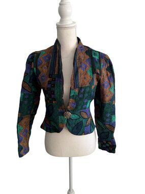 INGROUP Vintage Multicolor Jacket Blazer Size 6
